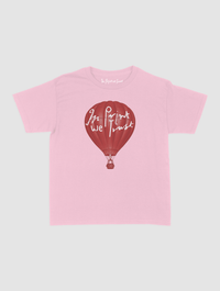 hot air balloon baby tee - In Print We Trust