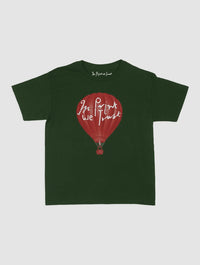 hot air balloon baby tee - In Print We Trust