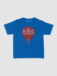 hot air balloon baby tee - In Print We Trust