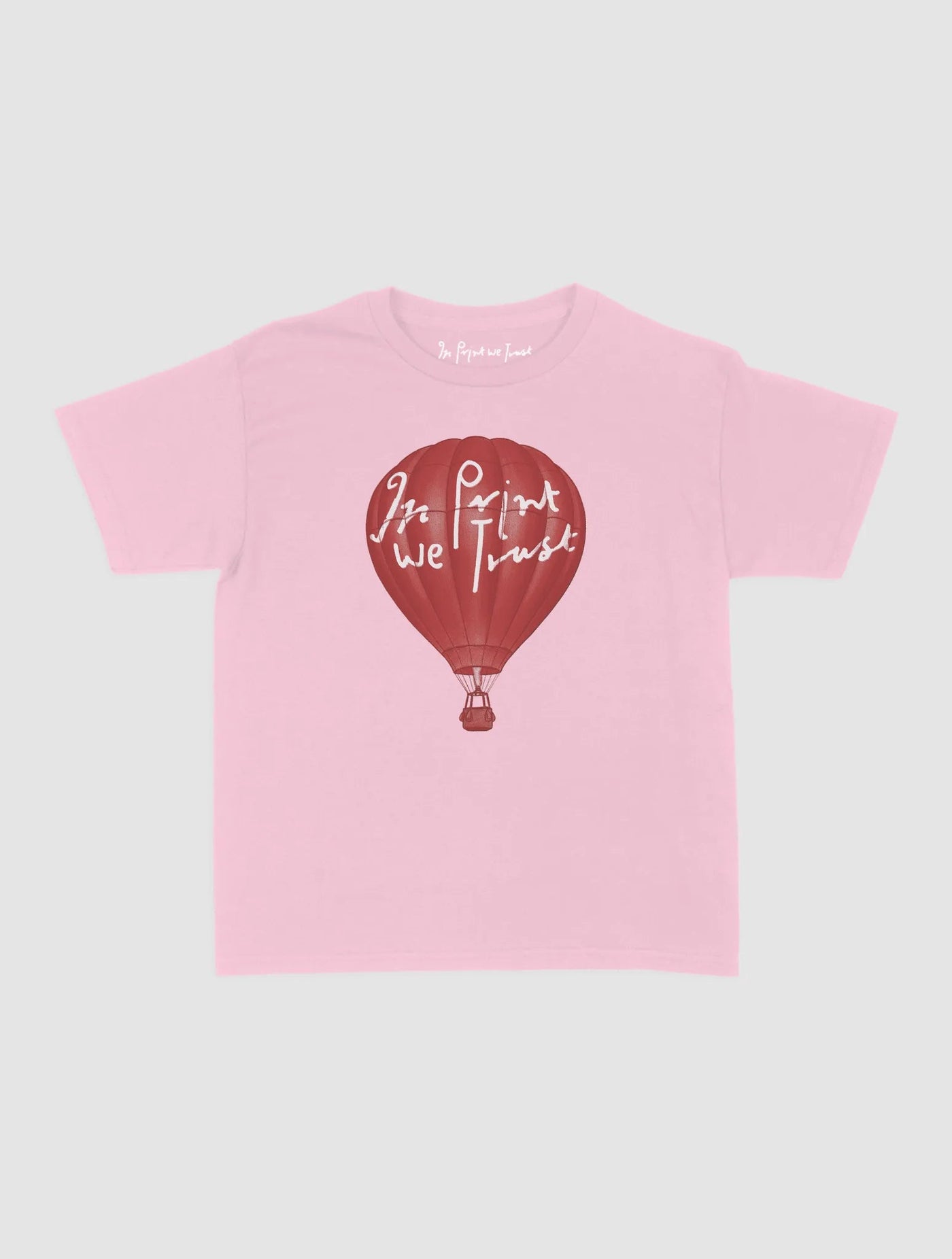 hot air balloon baby tee - In Print We Trust