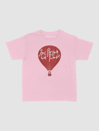 hot air balloon baby tee - In Print We Trust