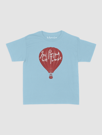hot air balloon baby tee - In Print We Trust