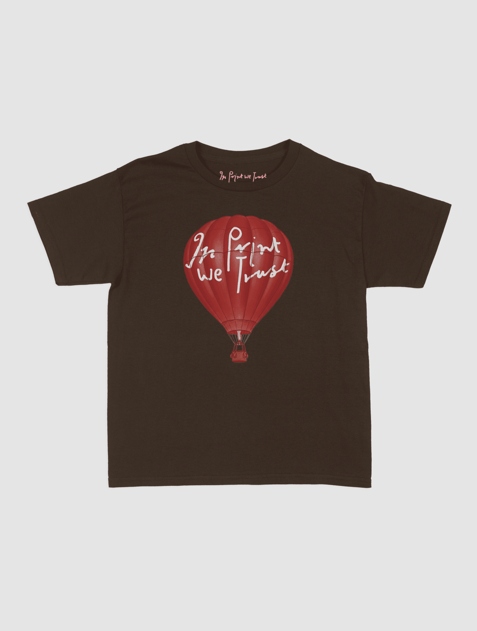 hot air balloon baby tee - In Print We Trust