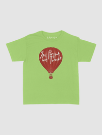 hot air balloon baby tee - In Print We Trust