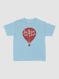 hot air balloon baby tee - In Print We Trust