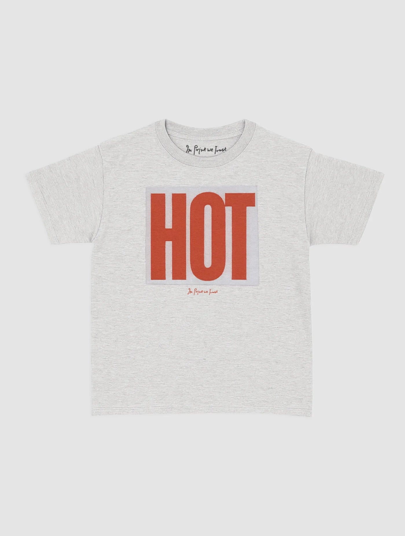 hot baby tee - In Print We Trust