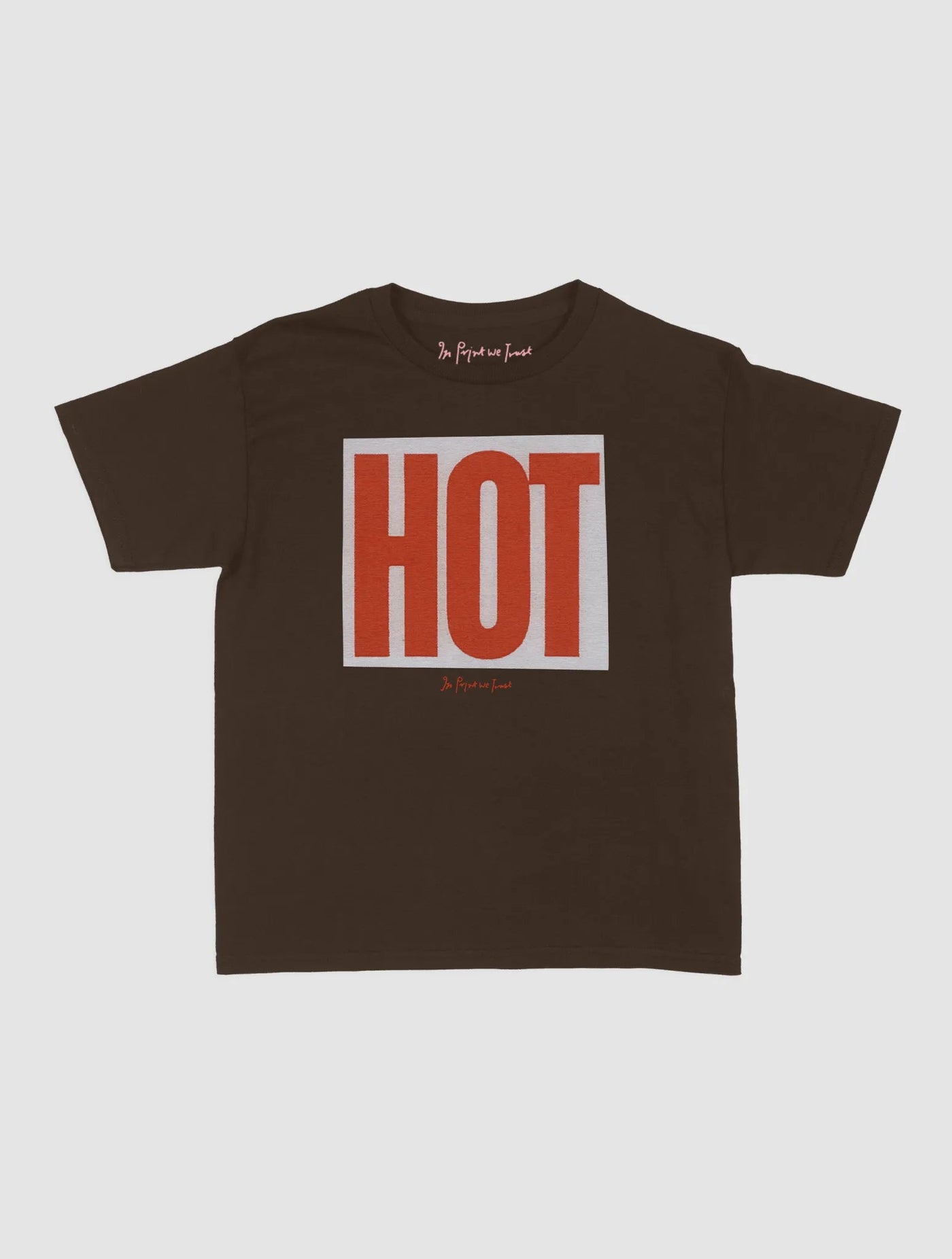 hot baby tee - In Print We Trust