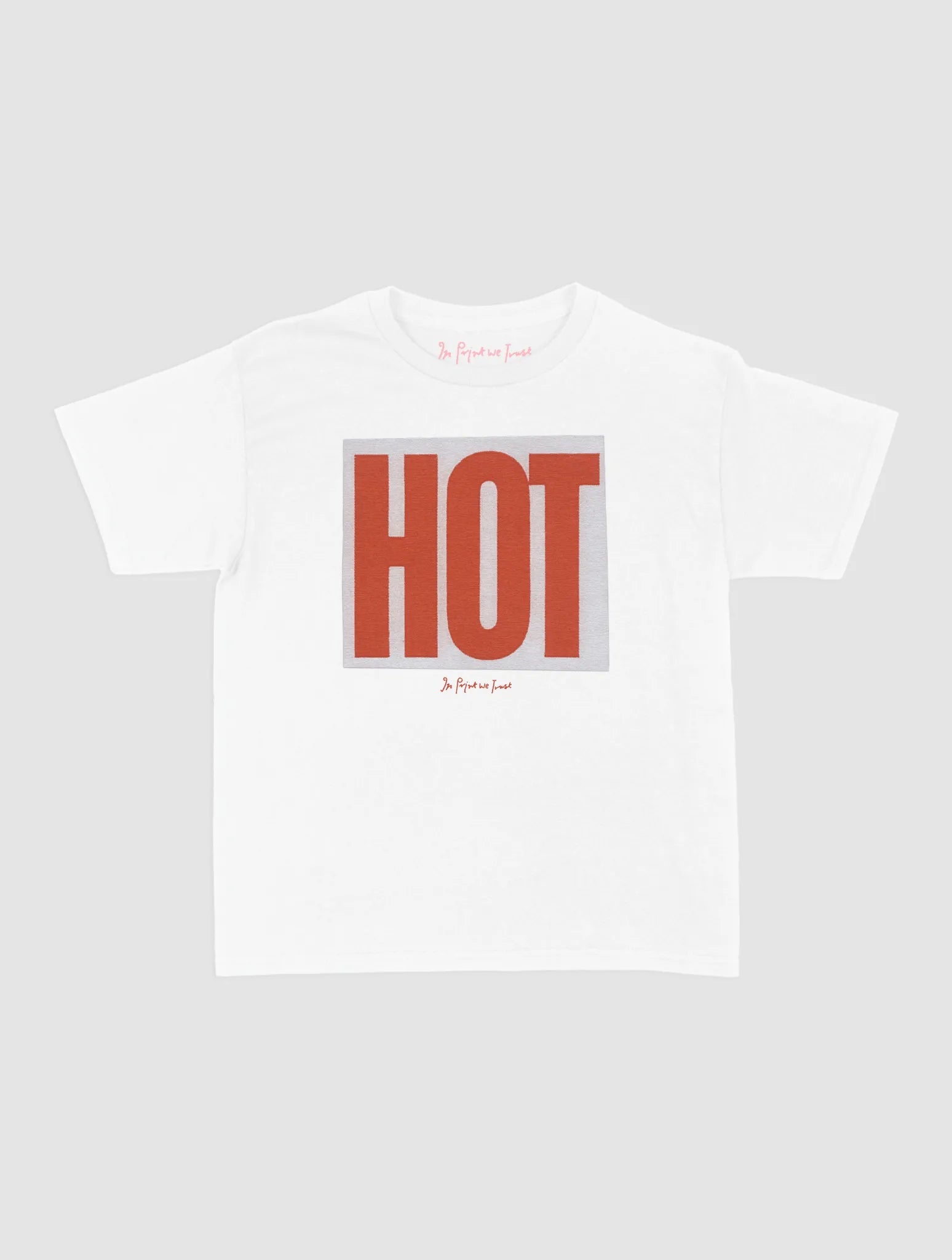 hot baby tee - In Print We Trust