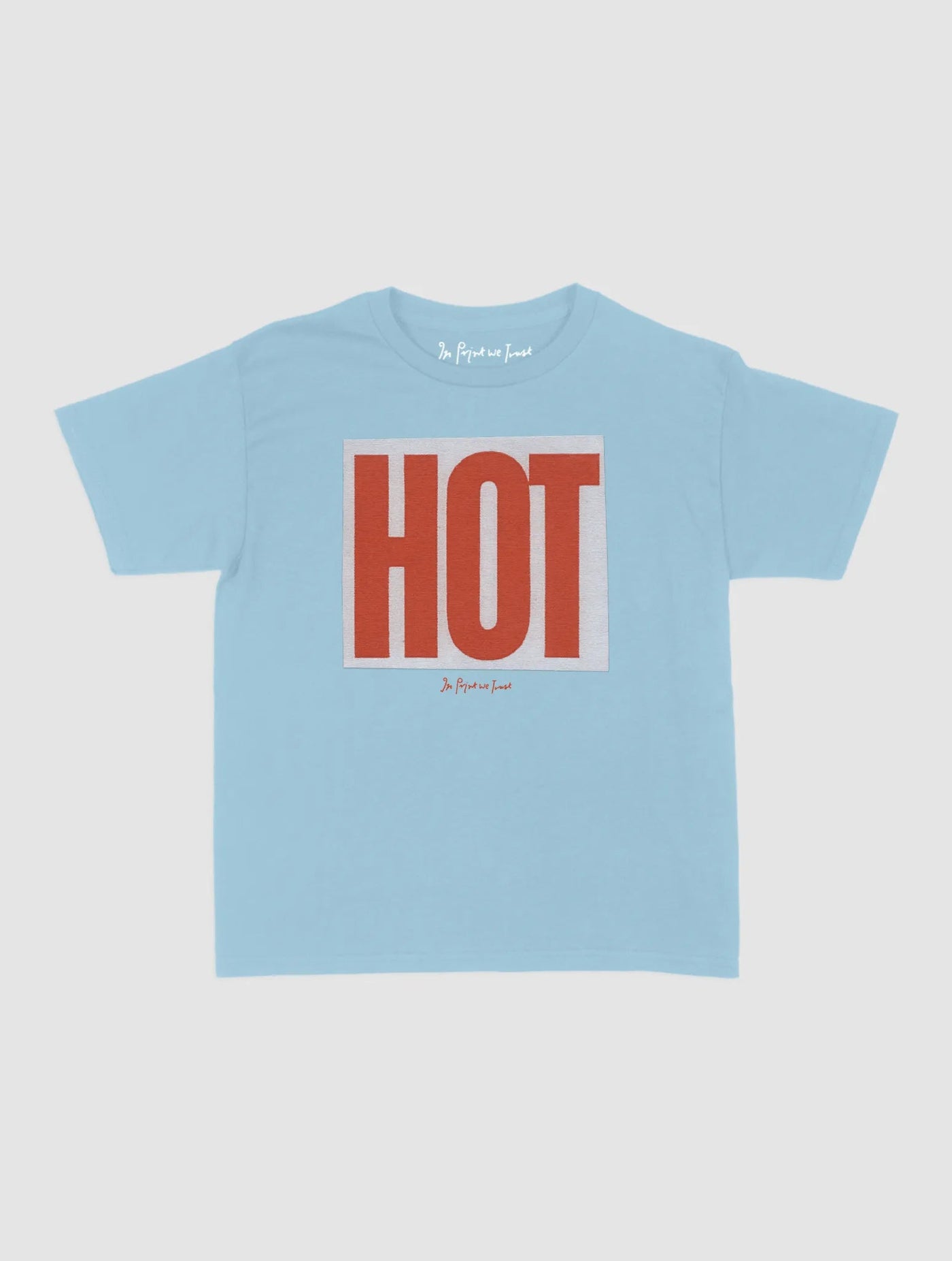 hot baby tee - In Print We Trust