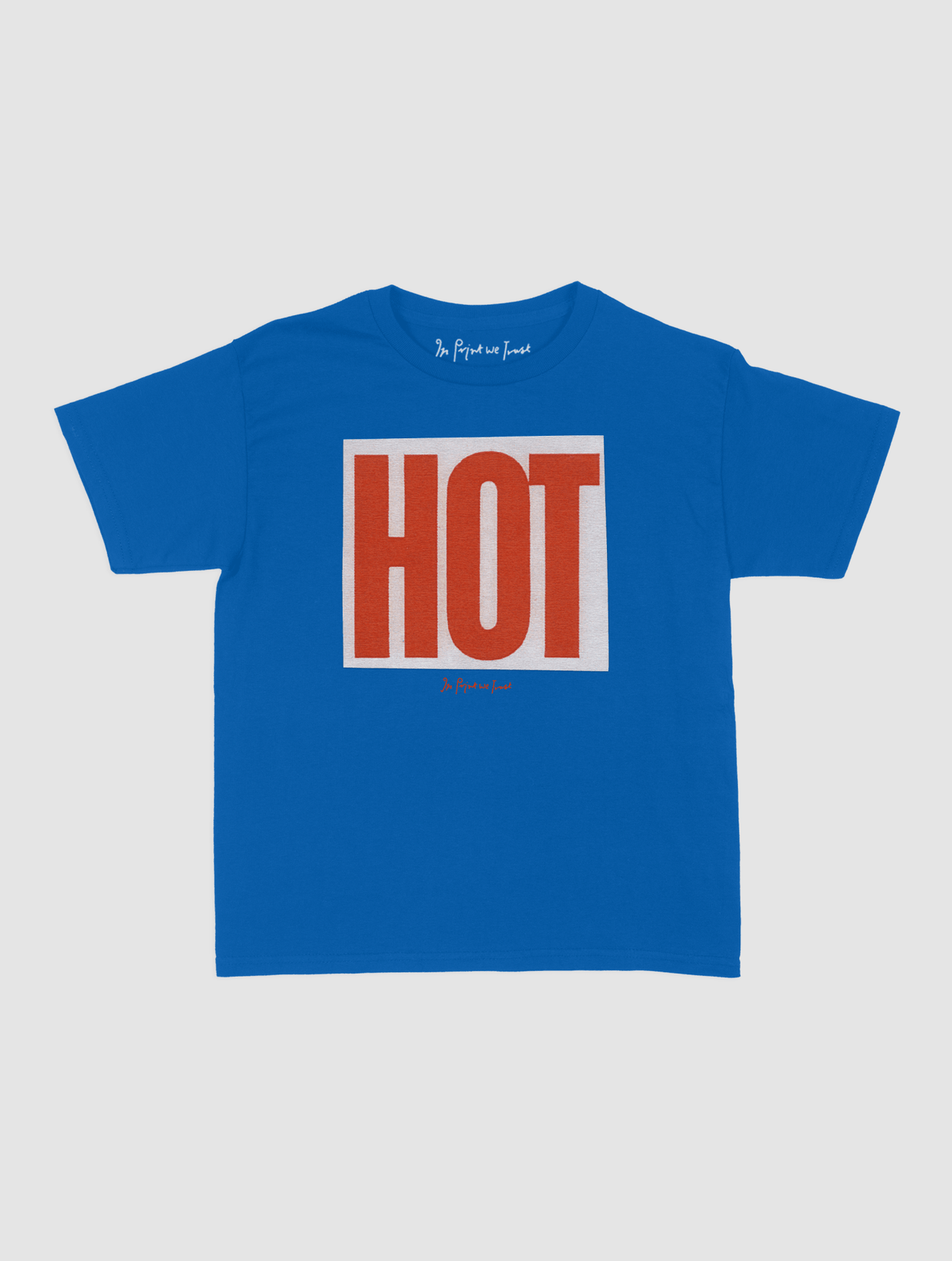 hot baby tee - In Print We Trust