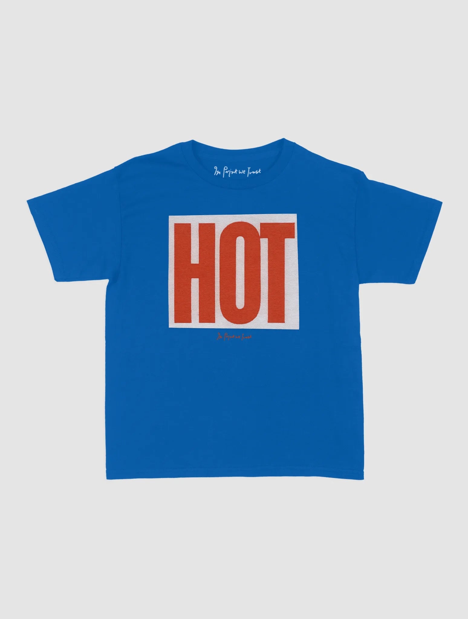 hot baby tee - In Print We Trust