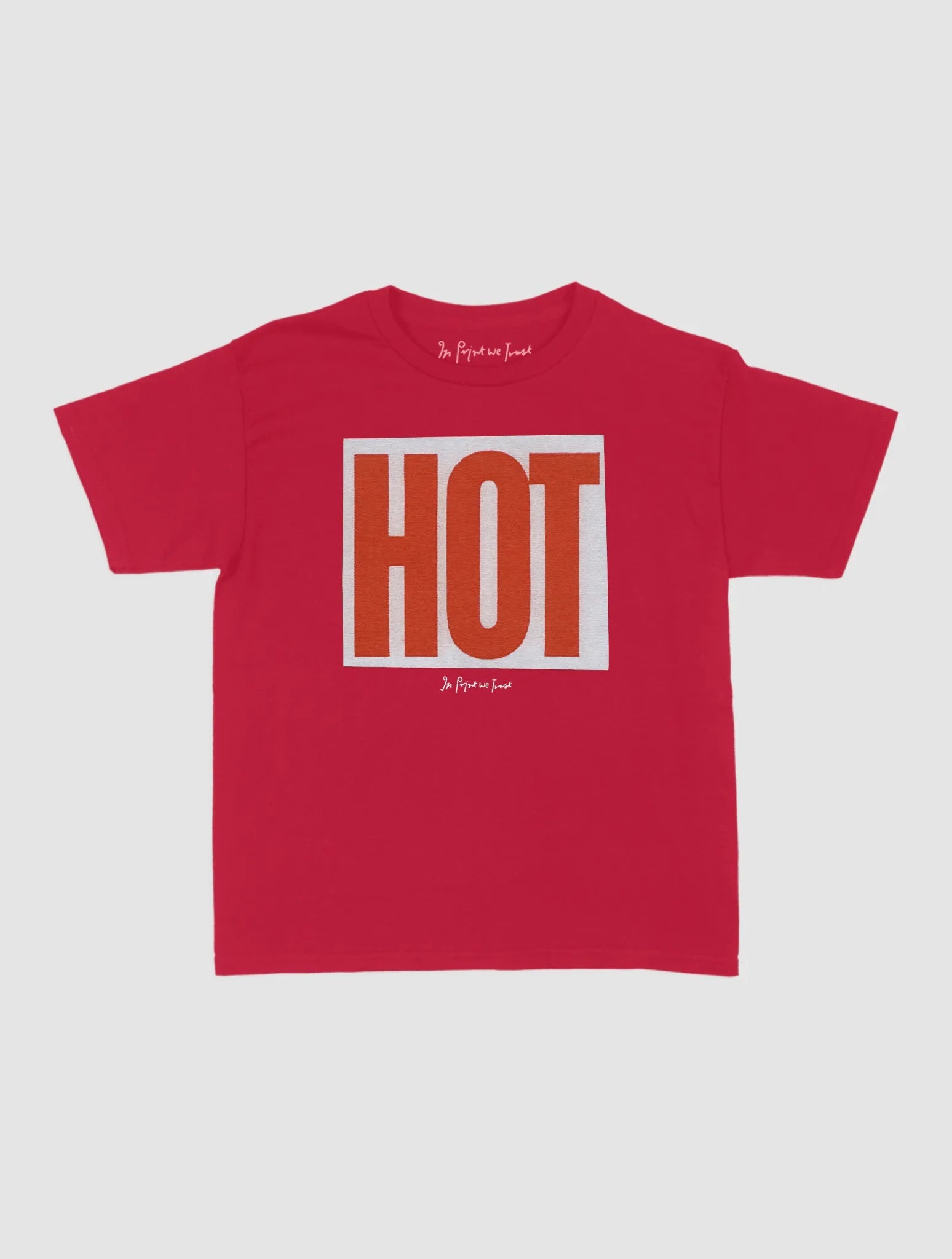 hot baby tee - In Print We Trust