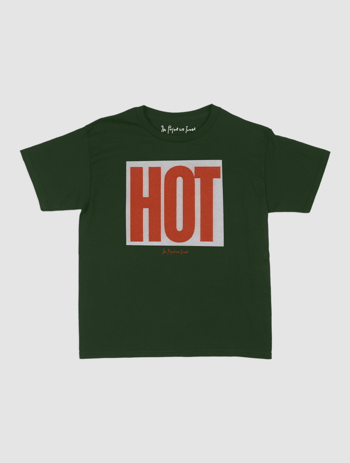hot baby tee - In Print We Trust