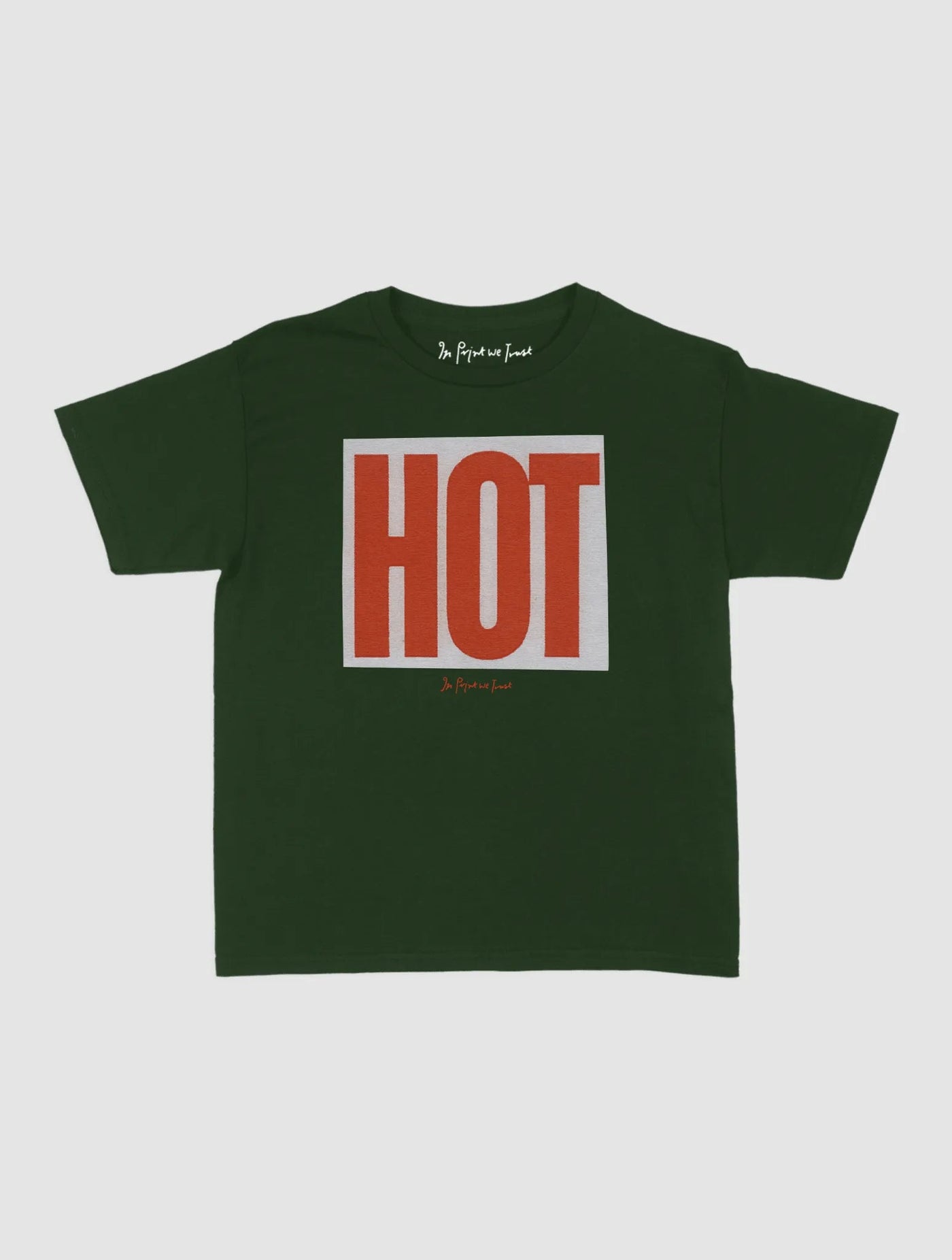 hot baby tee - In Print We Trust