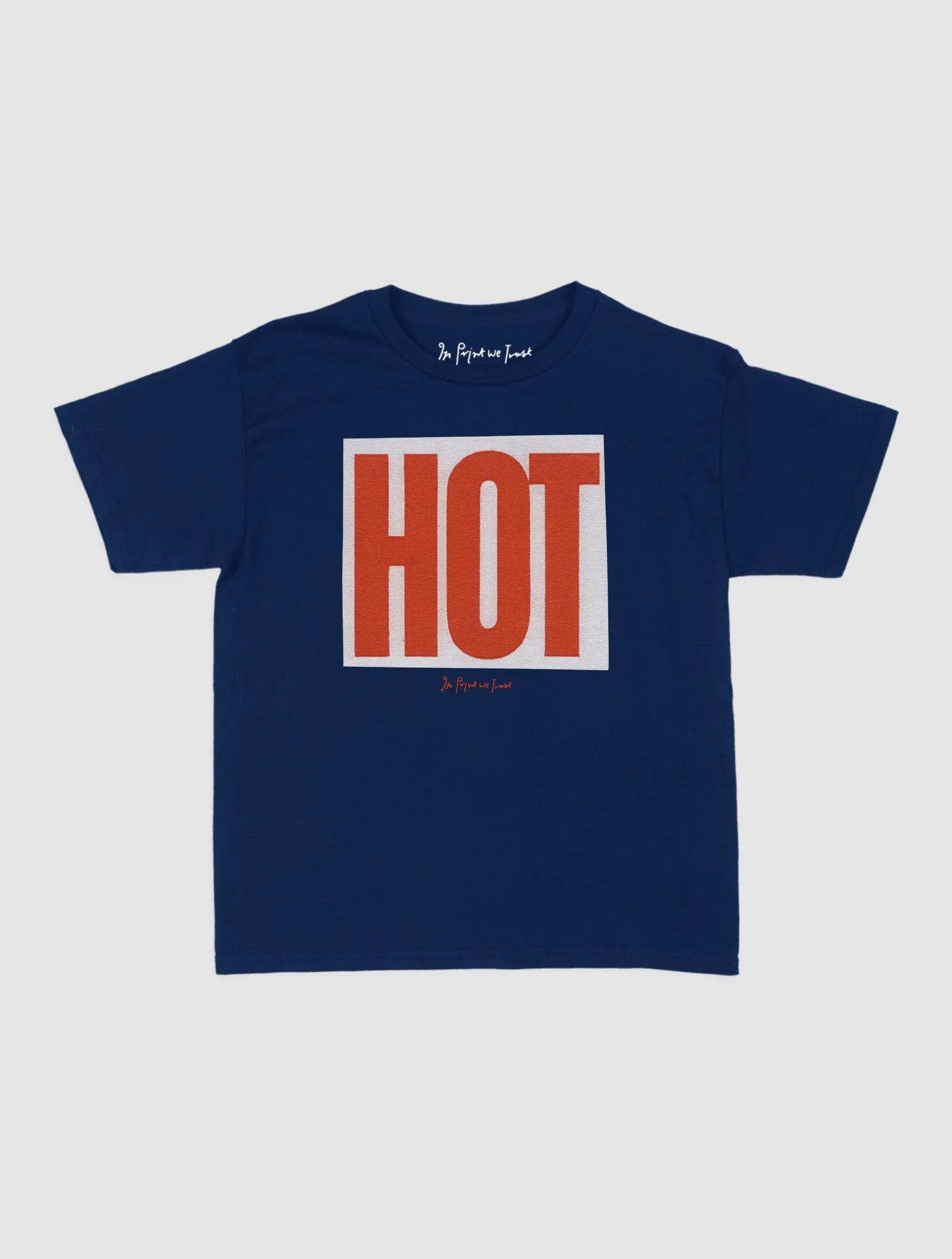 hot baby tee - In Print We Trust