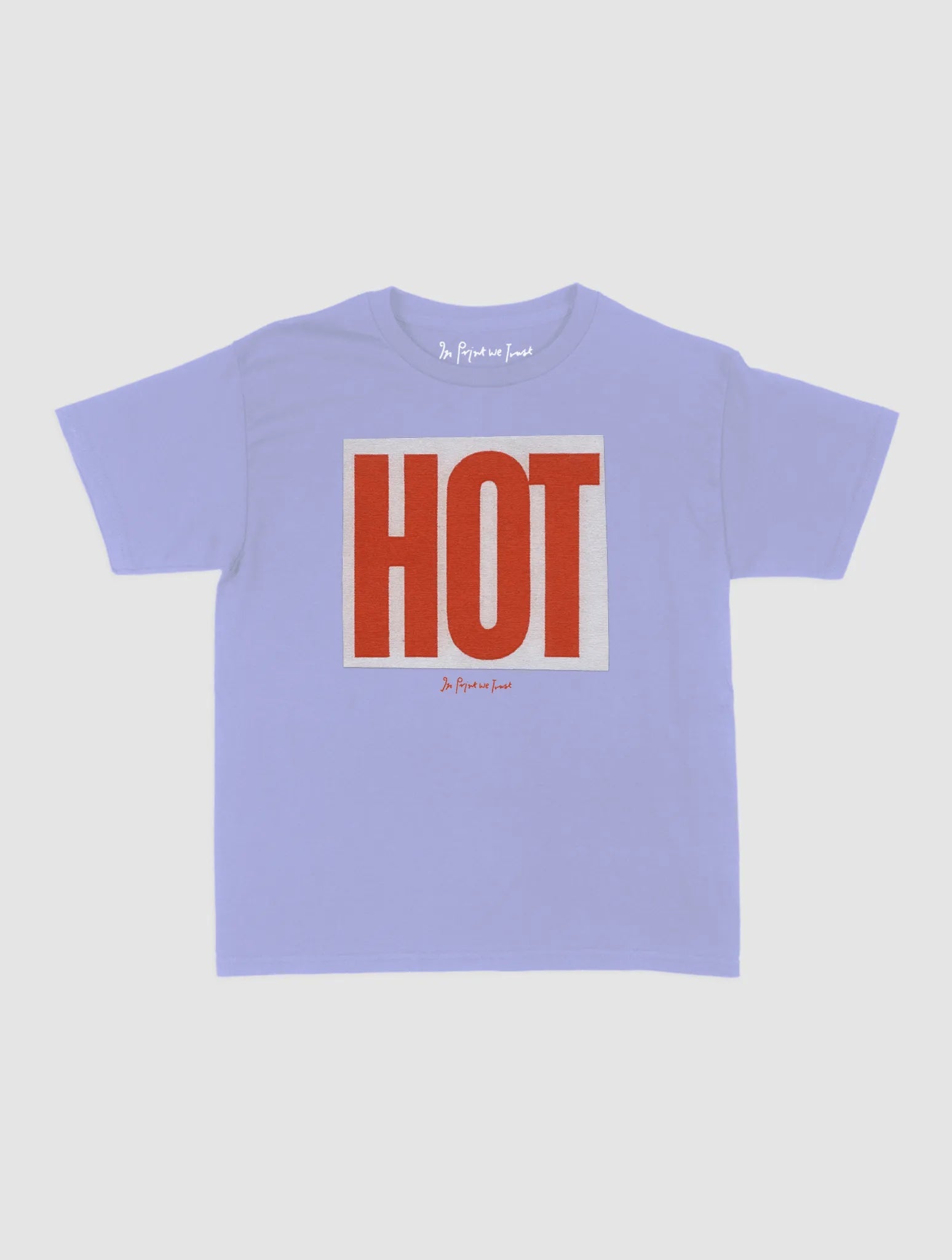 hot baby tee - In Print We Trust