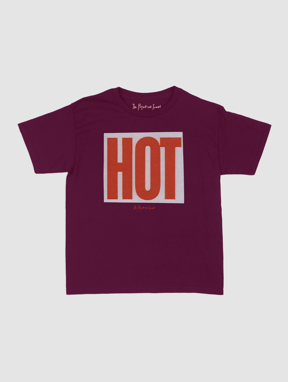hot baby tee - In Print We Trust