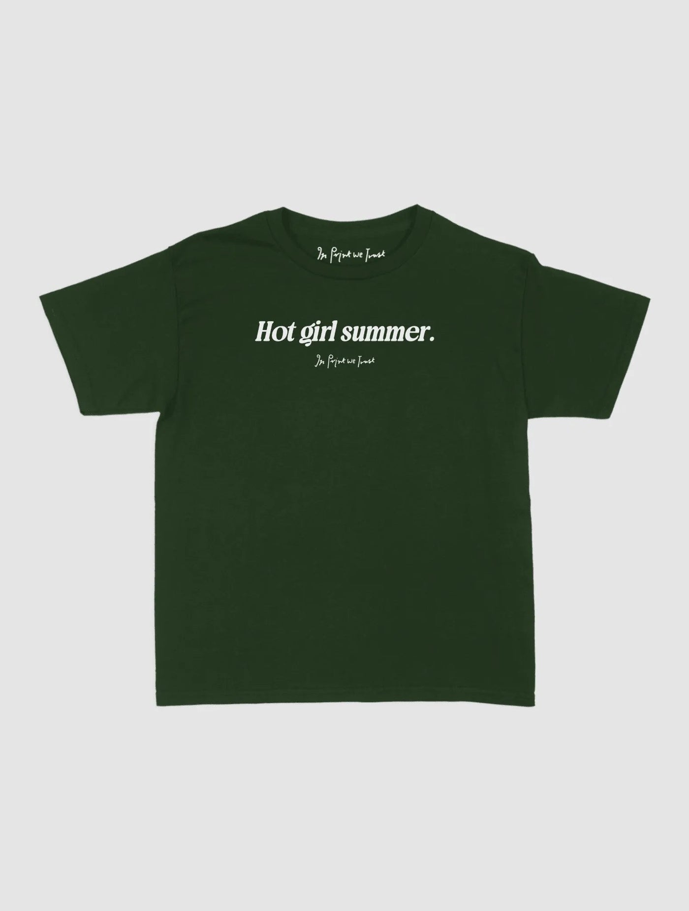 hot girl summer baby tee - In Print We Trust