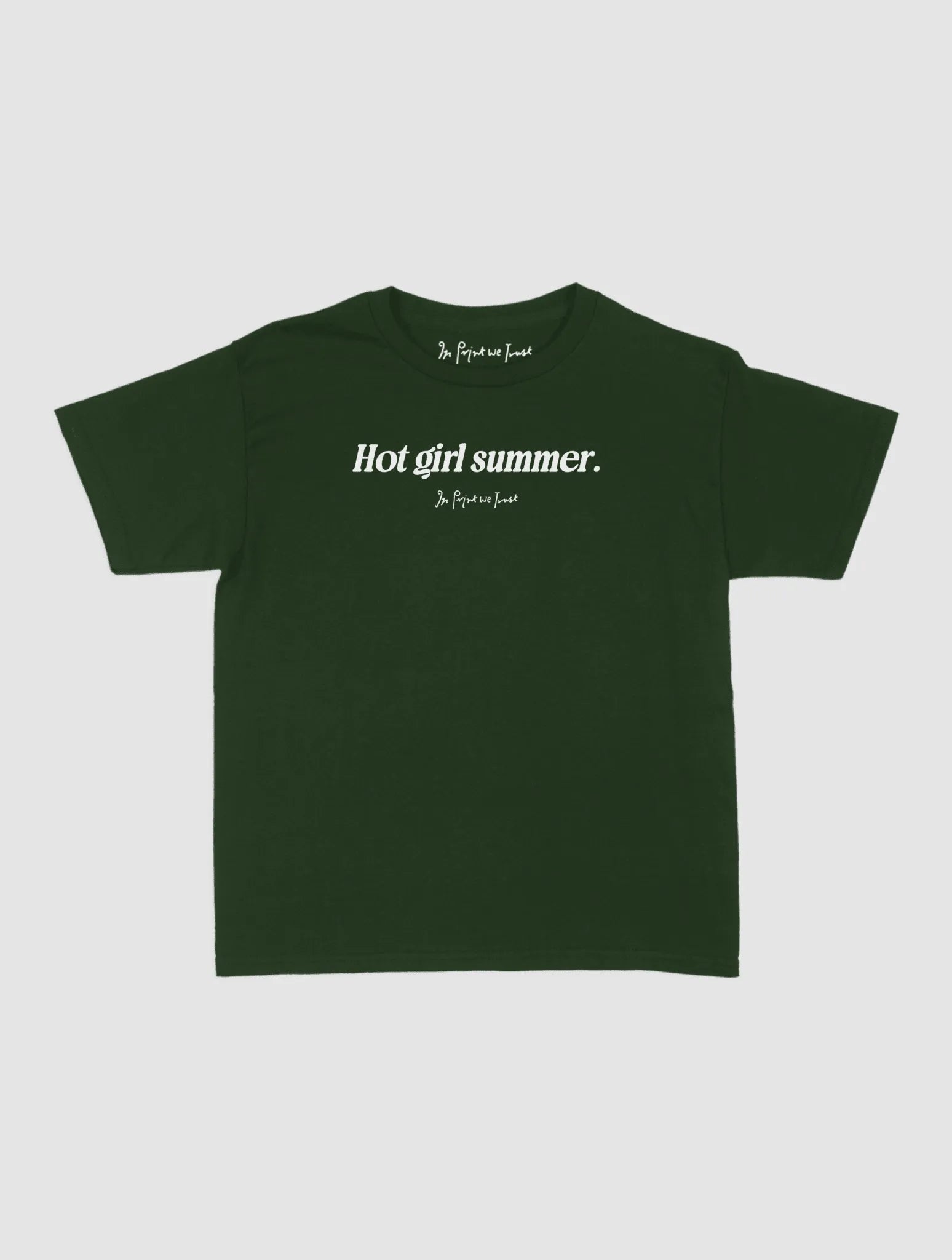 hot girl summer baby tee - In Print We Trust
