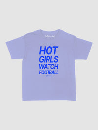 hot girls watch football baby tee - In Print We Trust