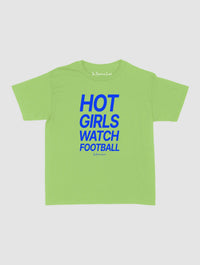 hot girls watch football baby tee - In Print We Trust