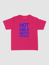 hot girls watch football baby tee - In Print We Trust