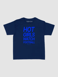 hot girls watch football baby tee - In Print We Trust