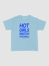 hot girls watch football baby tee - In Print We Trust