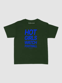 hot girls watch football baby tee - In Print We Trust