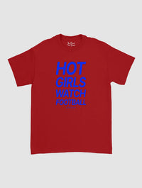hot girls watch football classic tee - In Print We Trust