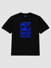 hot girls watch football heavyweight tee - In Print We Trust