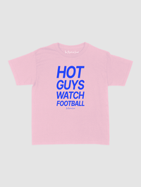 hot guys watch football baby tee - In Print We Trust