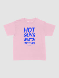 hot guys watch football baby tee - In Print We Trust