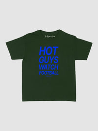 hot guys watch football baby tee - In Print We Trust
