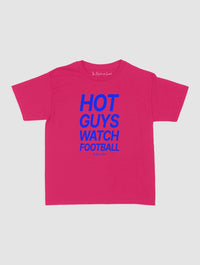 hot guys watch football baby tee - In Print We Trust