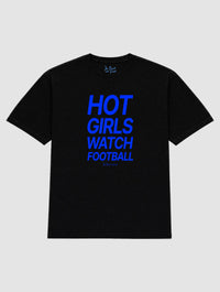 hot girls watch football heavyweight tee