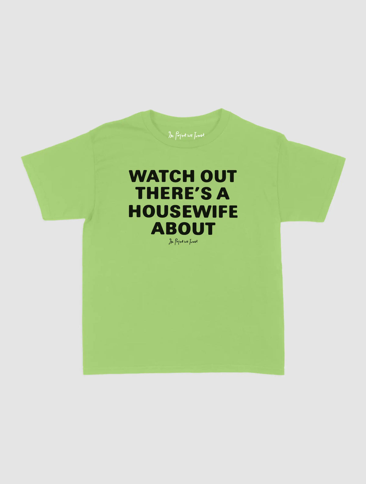 housewife baby tee