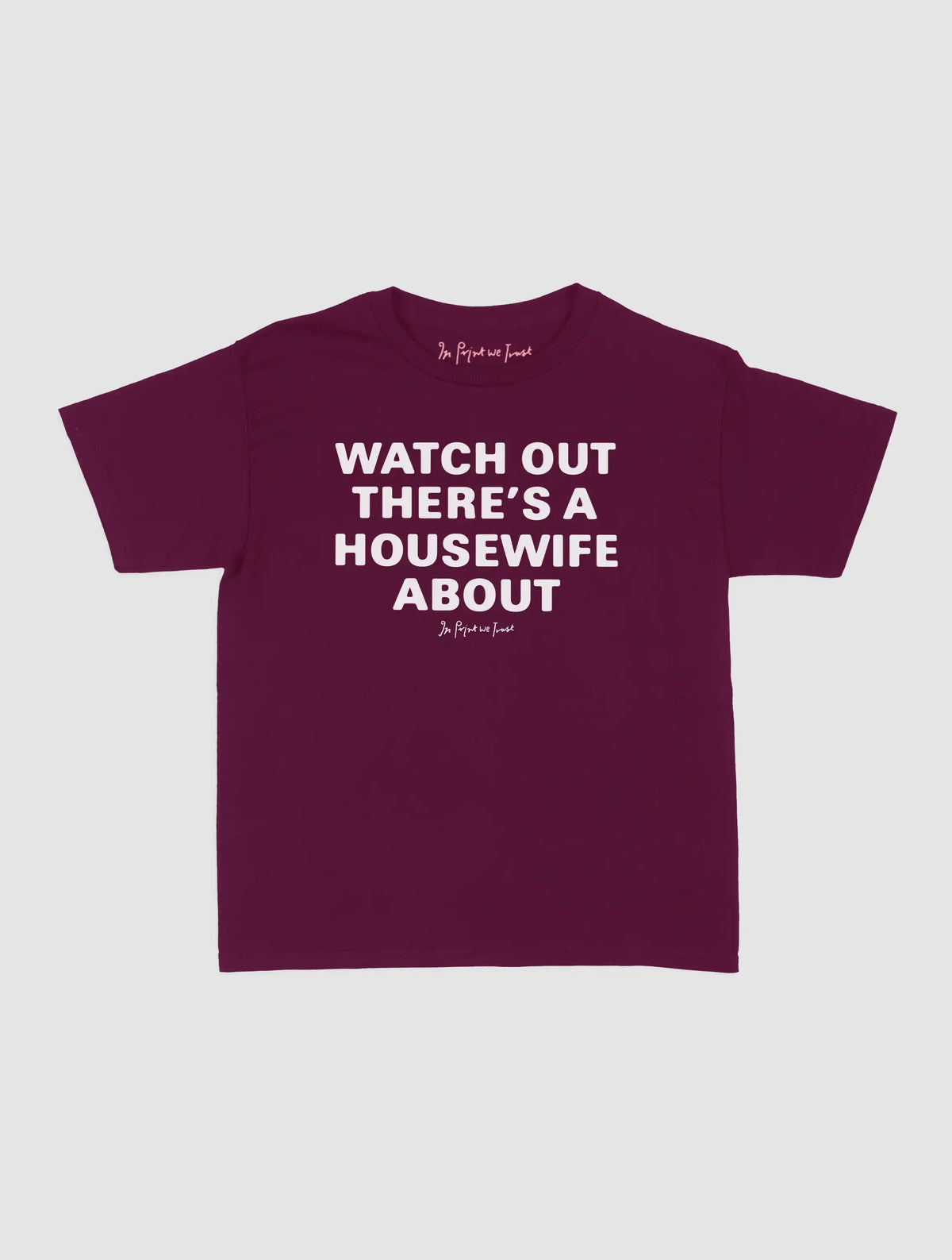 housewife baby tee