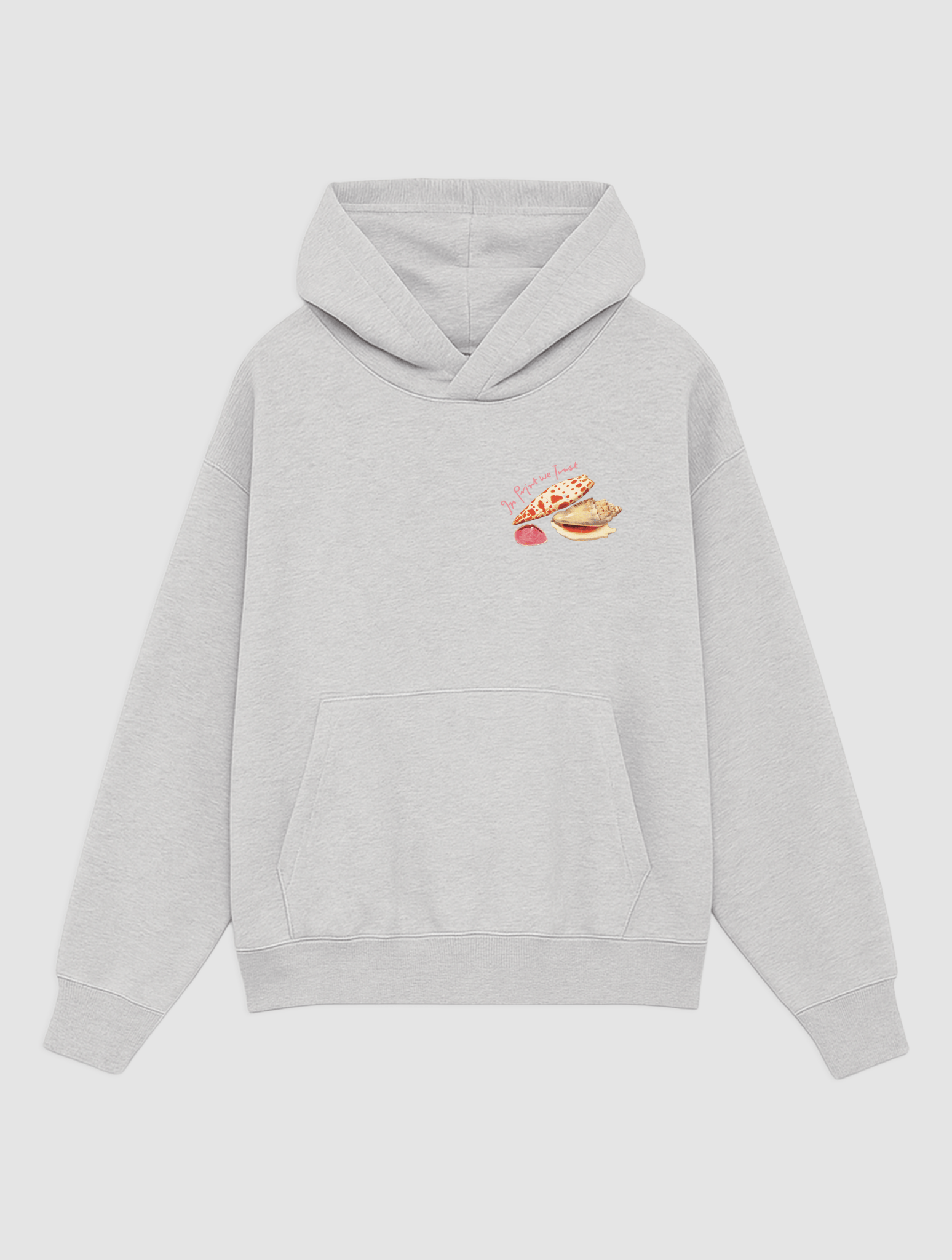 how and why grey hoodie - In Print We Trust