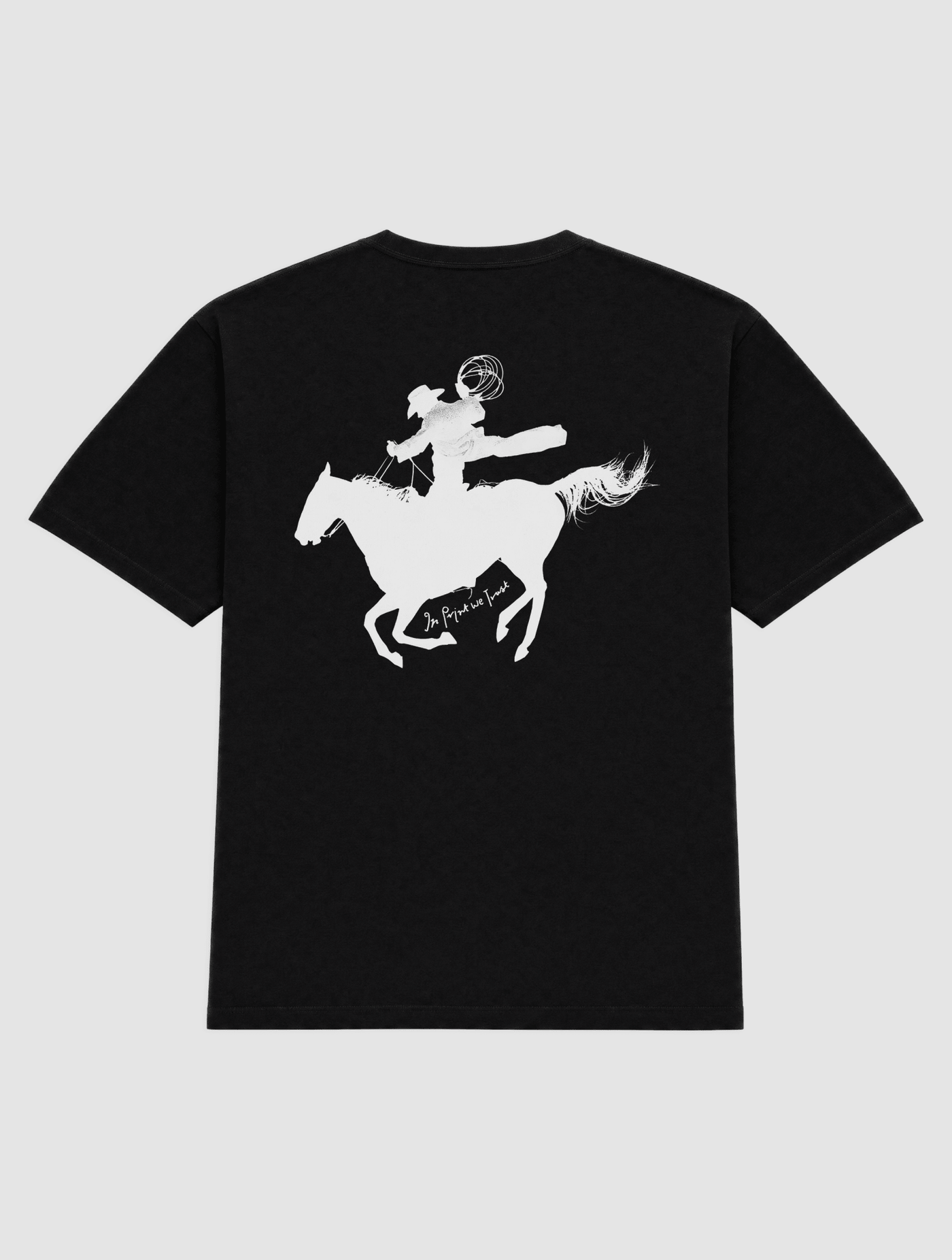 howdy heavyweight tee - In Print We Trust