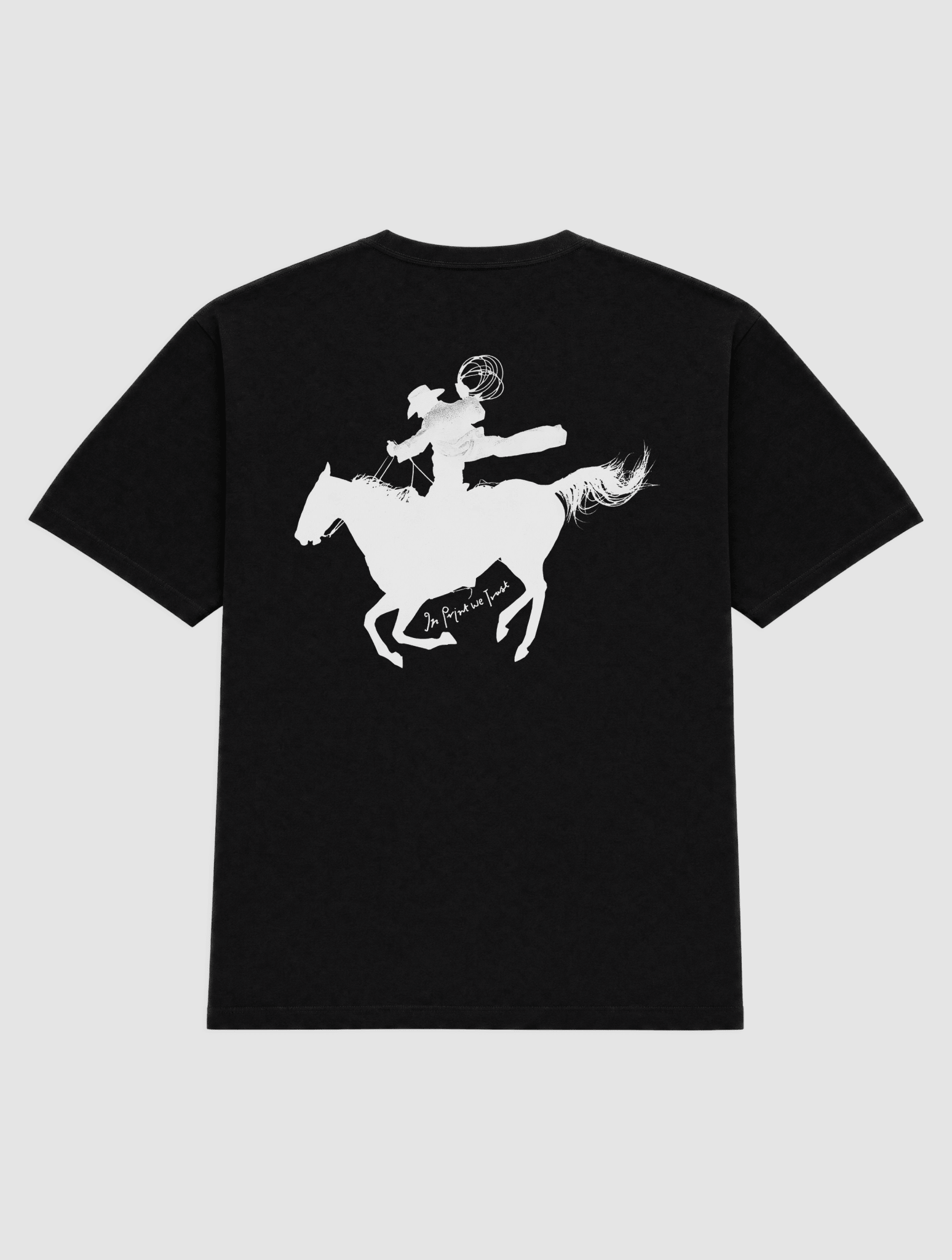 howdy heavyweight tee - In Print We Trust