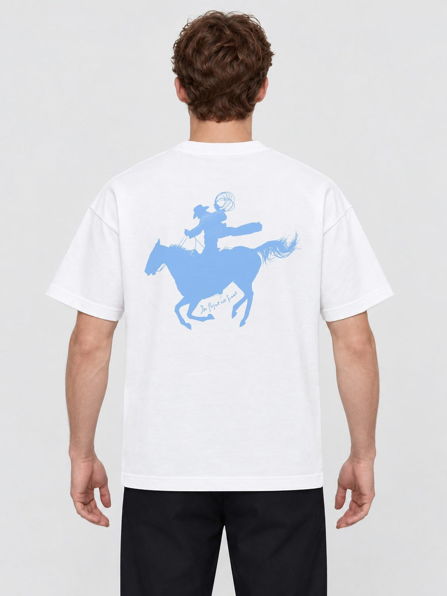 howdy heavyweight tee - In Print We Trust