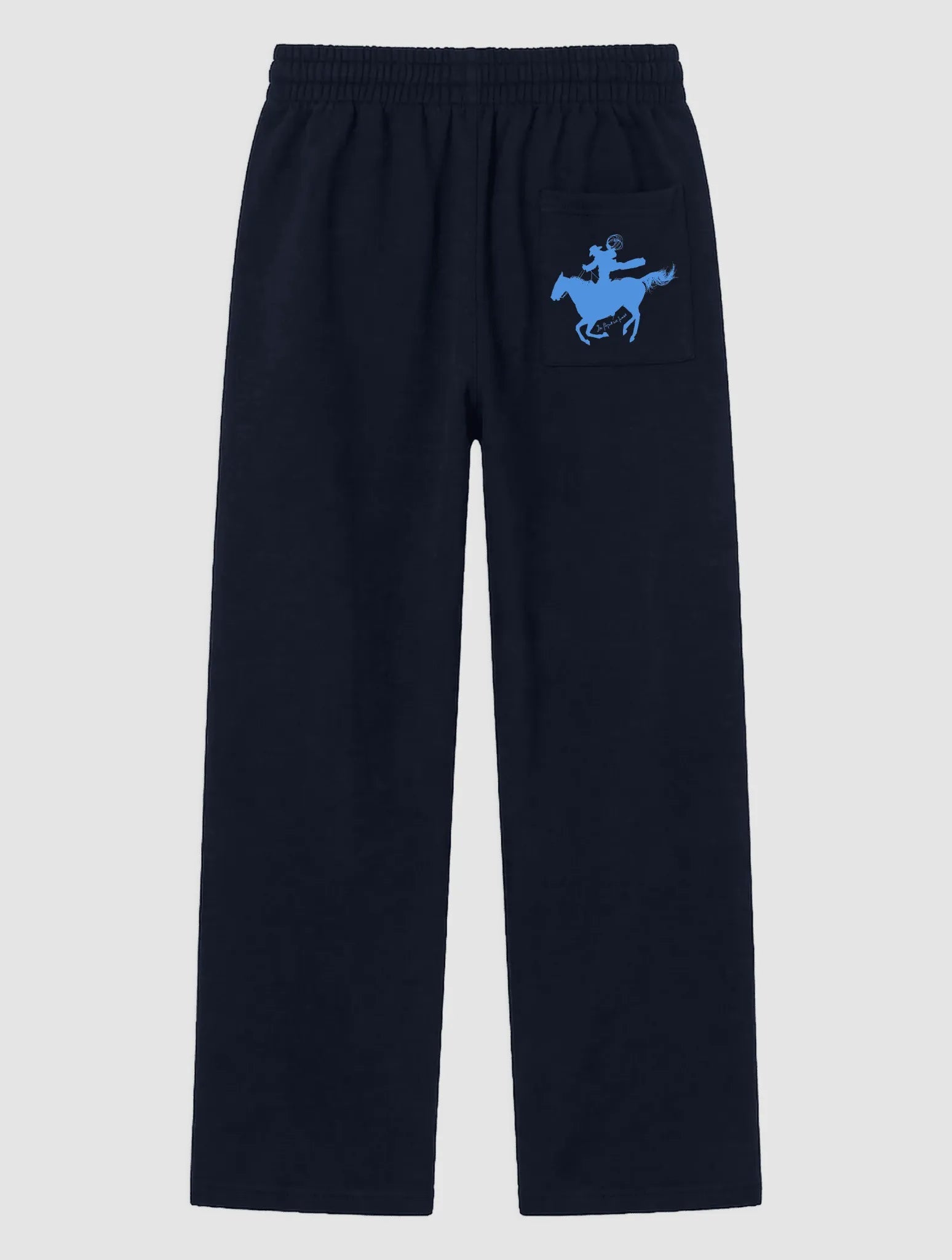 howdy navy sweatpants - In Print We Trust