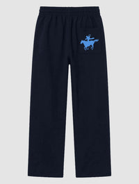 howdy navy sweatpants - In Print We Trust