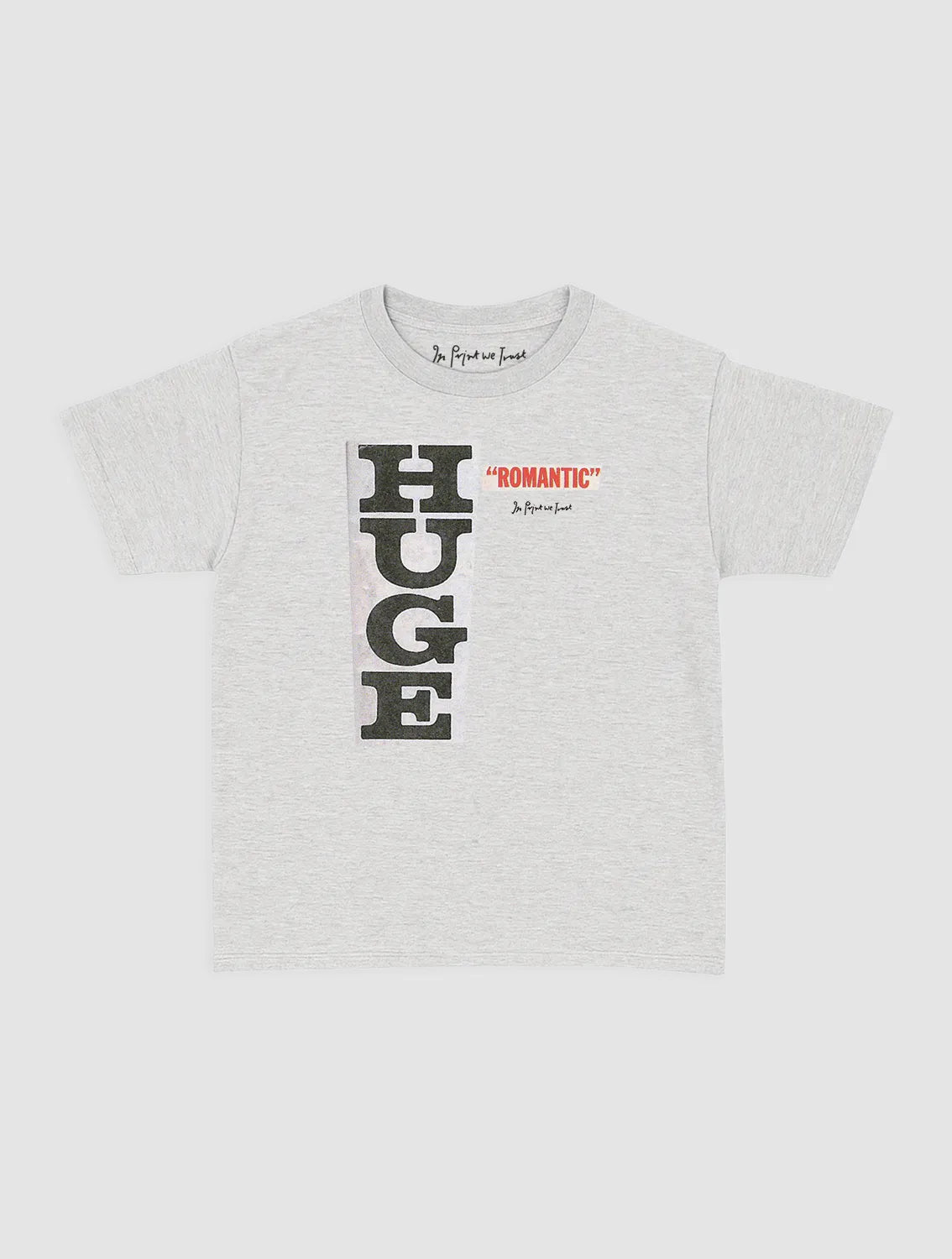 huge romantic baby tee - In Print We Trust
