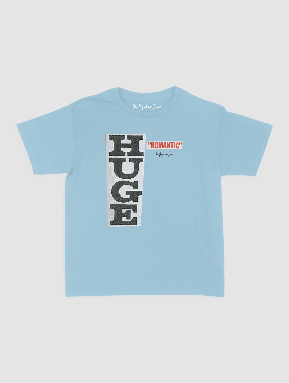 huge romantic baby tee - In Print We Trust