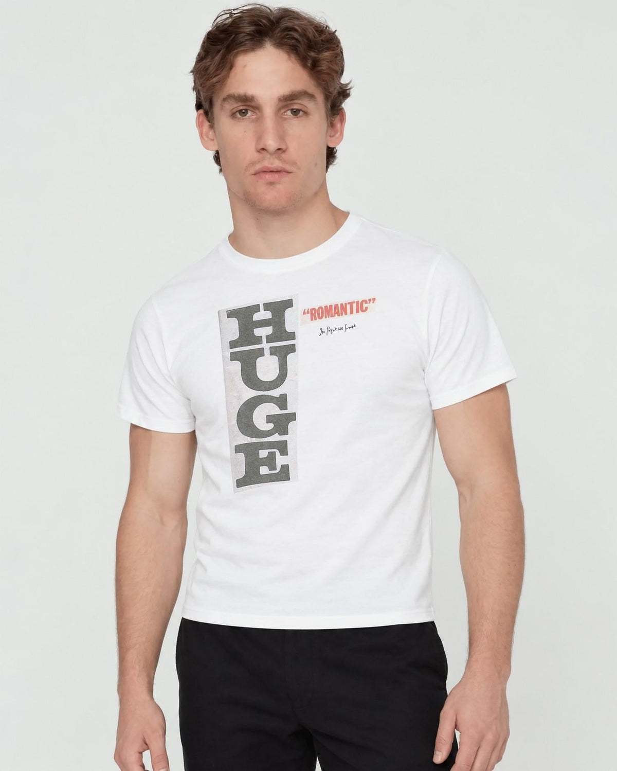huge romantic baby tee - In Print We Trust