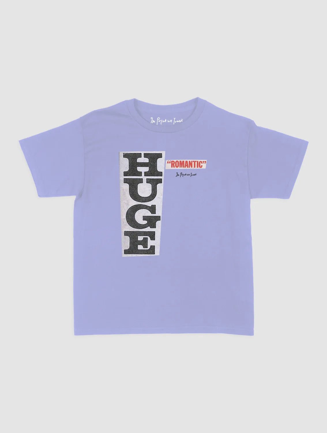 huge romantic baby tee - In Print We Trust