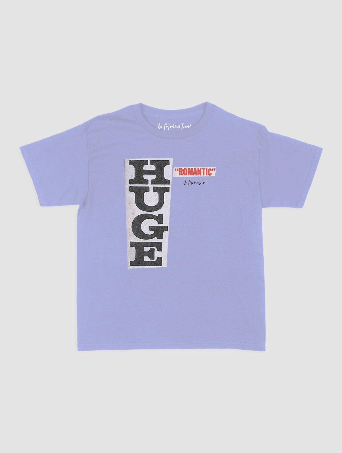 huge romantic baby tee - In Print We Trust