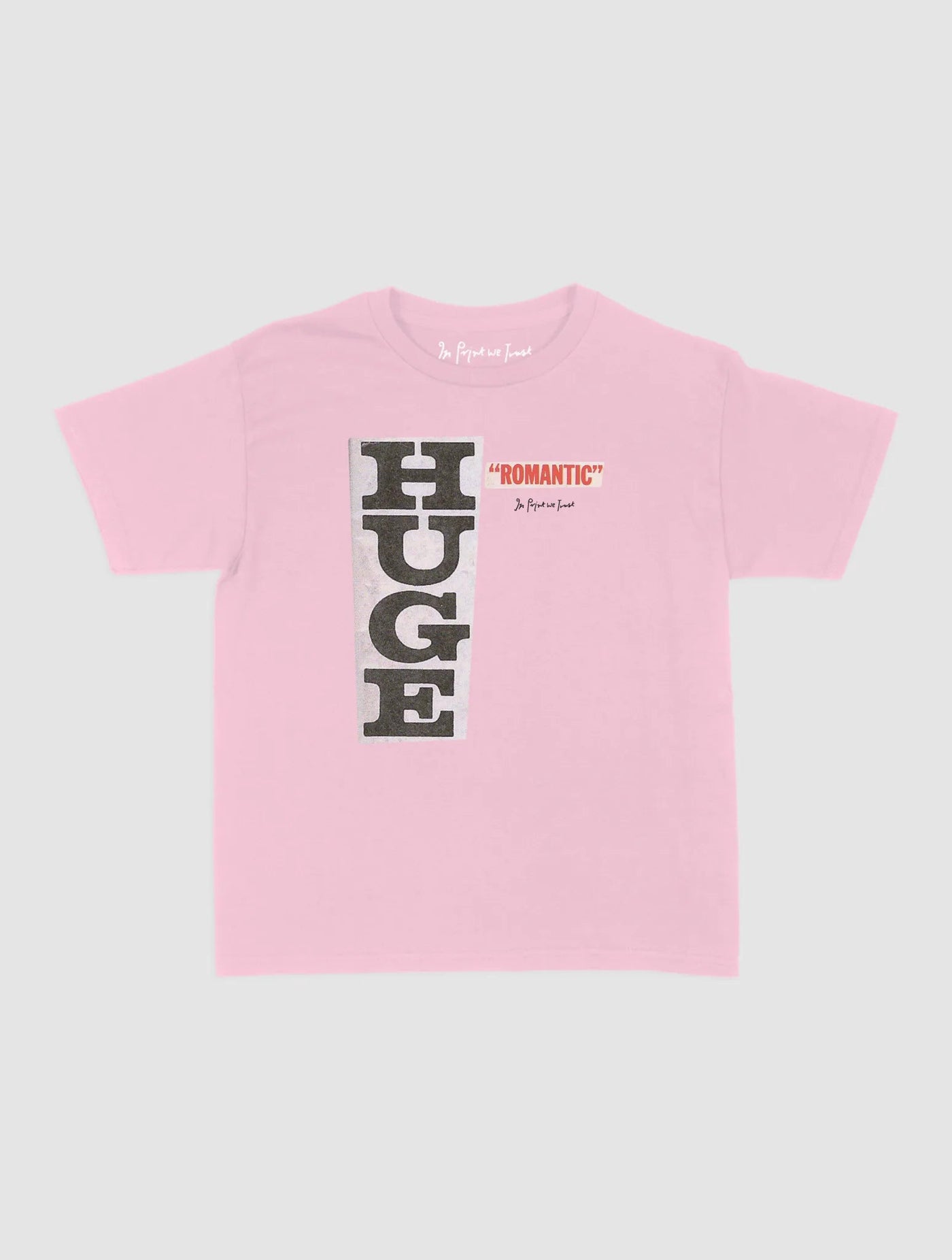 huge romantic baby tee - In Print We Trust